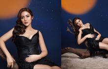 Potret Cantik dan Elegannya Jessica Iskandar Jalani Maternity Shoot Dalam Balutan Dress Hitam