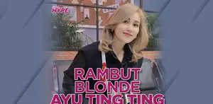 Ayu Ting Ting Blonde