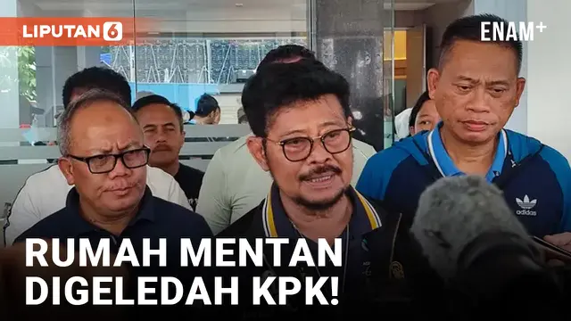 KPK Geledah Rumah Mentan Syahrul Yasin Limpo