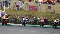 Reaksi Veda Ega Pratama usai Finis P5 dari P20 di Moto3 Republik Ceko 2026