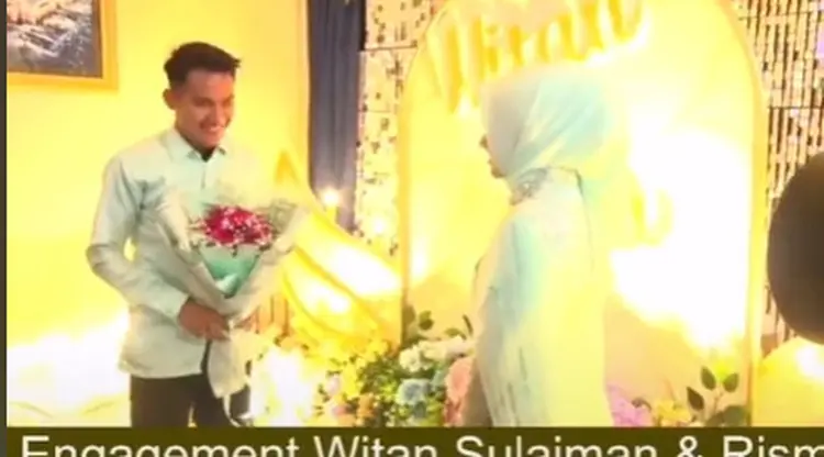 66 Momen Lamaran Witan Sulaeman Pemain Timnas Indonesia, Sudah Lama Saling Kenal