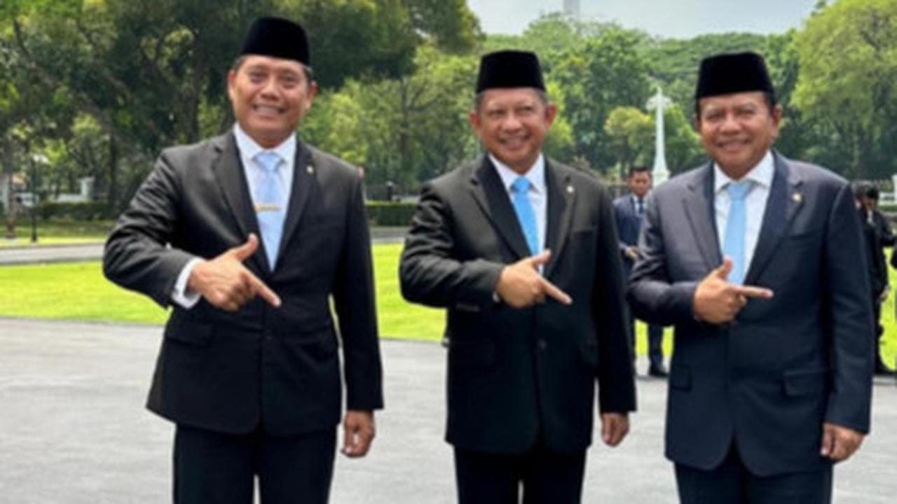 Pose Kompak Jenderal TNI Polri Sama-Sama Angkatan 87 Kini jadi Anak Buah Prabowo, Dua Sosok Peraih Adhi Makayasa