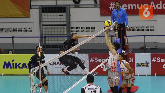 Foto: Jakarta Pertamina Pertamax Juara Putaran Pertama PLN Mobile Proliga 2022 usai Tekuk Surabaya Bhayangkara Samator di Laga Pamungkas