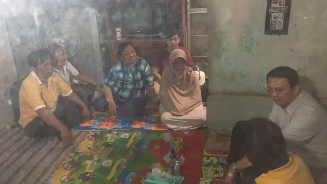 Ahok Sambangi Kediaman Nenek Hindun