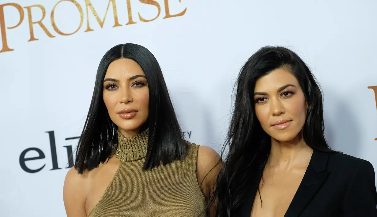 "Saat ini Kourtney tengah fokus pada dirinya, anak-anak, dan memperbaiki hubungan dengan saudarinya yang merenggang beberapa bulan lalu," jelas sumber. (CHRIS DELMAS  AFP)