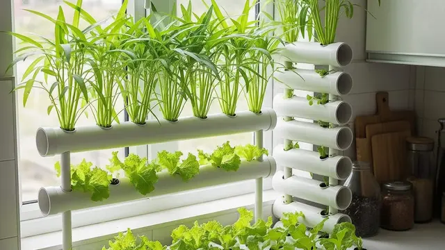 Ide Kebun Sayur Kecil di Jendela Dapur
