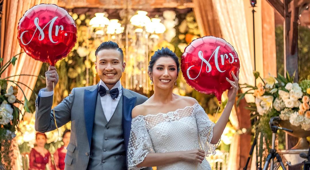 Tyas Mirasih dan Raiden Soedjono [foto: instagram/tyasmirasih]