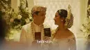 Rendi John dan Glenca Chysara menikah pada Minggu (20/11/2022) siang di Jakarta. (Foto: YouTube Glenca Chysara)