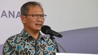 Juru Bicara Pemerintah untuk Penanganan COVID-19 di Indonesia, Achmad Yurianto saat konferensi pers Corona di Graha BNPB, Jakarta, Minggu (24/5/2020). (Dok Badan Nasional Penanggulangan Bencana/BNPB)