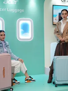 Melihat desain koper rancangan Acer yang ramah lingkungan dan stylish (Acer)