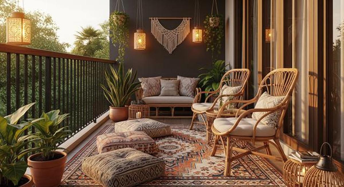 8 Model Balkon Rumah ala Kafe, Nyaman dan Estetik untuk Santai Sore