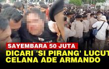 VIDEO: Sayembara Rp50 Juta, Dicari 'Si Pirang' Pelaku Pelucutan Celana Ade Armando