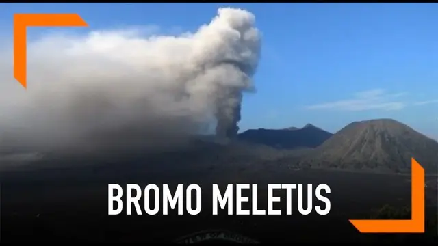 Momen meletusnya Gunung Bromo malah jadi magnet para wisatawan untuk mengabadikan momen tersebut.