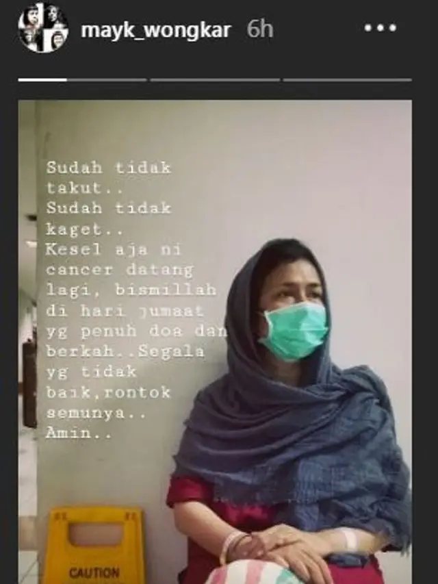 Ria Irawan (Foto: Instagram/@mayk_wongkar)