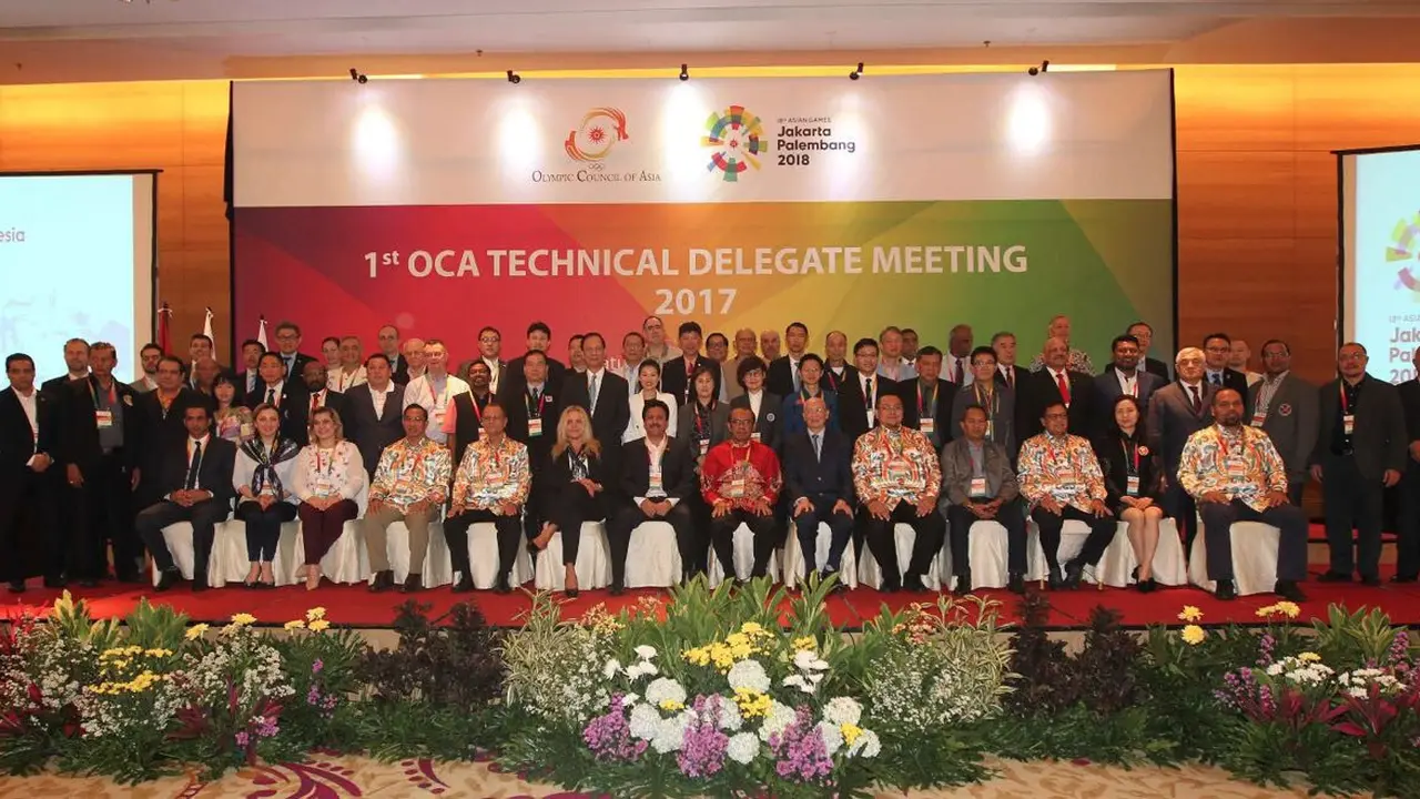 Rapat Delegasi Teknik Asian Games 2018