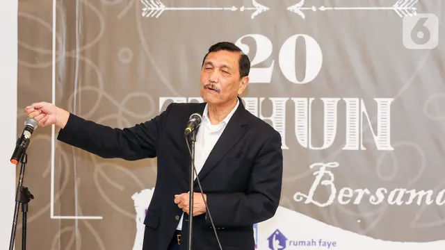 Pendiri dan Ketua Pembina Yayasan Del, Luhut Binsar Pandjaitan. (Liputan6.com/Fery Pradolo)