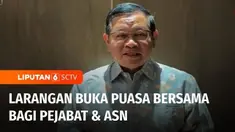 Pemerintah mengeluarkan arahan, terkait larangan buka puasa bersama kepada pejabat dan Aparatur Sipil Negara pada Ramadan tahun ini.
