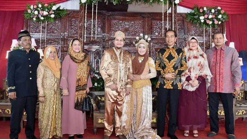 Jokowi Hadiri pernikahan anak bekas sopir semasa masih menjabat Gubernur DKI