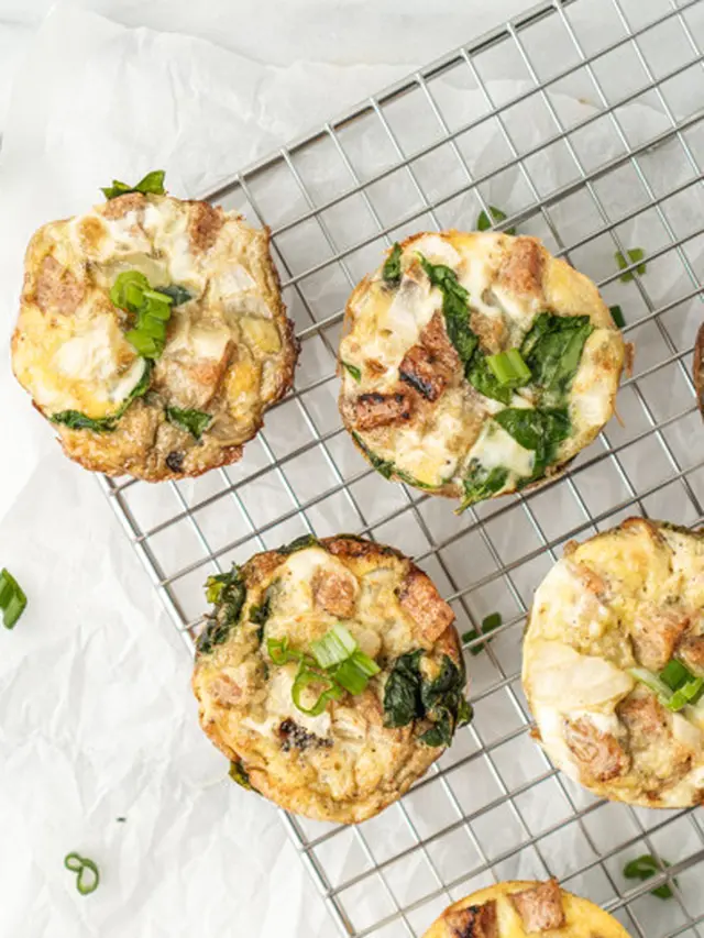 Kue Muffin Kentang dan Sayuran