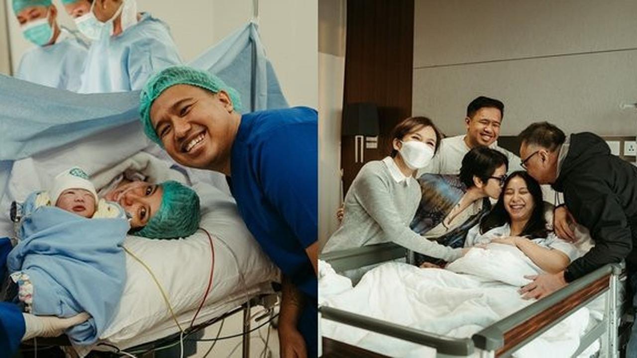 Selamat Clairine Clay Melahirkan Anak Pertama, Ini Deretan Potret Mengharukan Detik-detik Persalinannya yang Didampingi Joshua Suherman