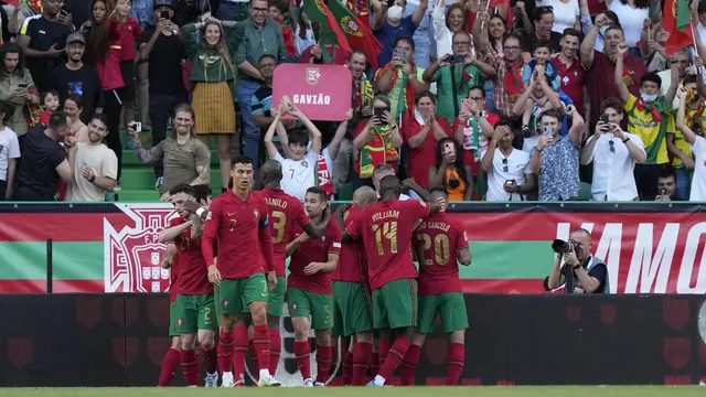 Timnas Portugal Vs Timnas Republik Ceska