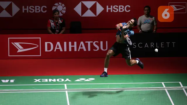 Foto: Anthony Ginting Dkk Segel 4 Tempat di Babak 16 Besar Tunggal Putra Indonesia Masters 2023