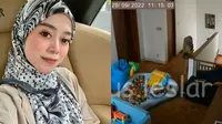 Potret Rekaman CCTV Lesti Kejora Diduga Selepas KDRT (Sumber: Instagram/lestikejora, virus.leslar)