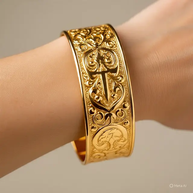 Model Gelang Emas 24 Karat 10 Gram