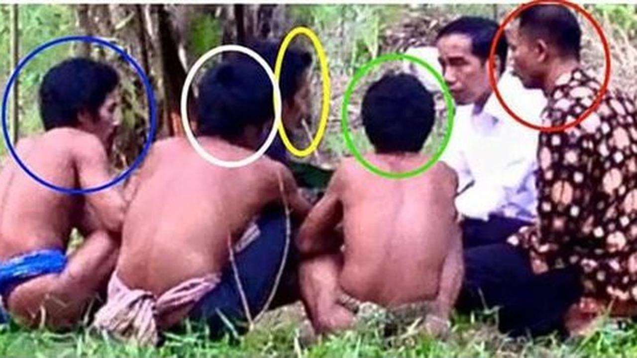Foto Jokowi & suku Anak Dalam dituding rekaan, Polri usut pengunggah