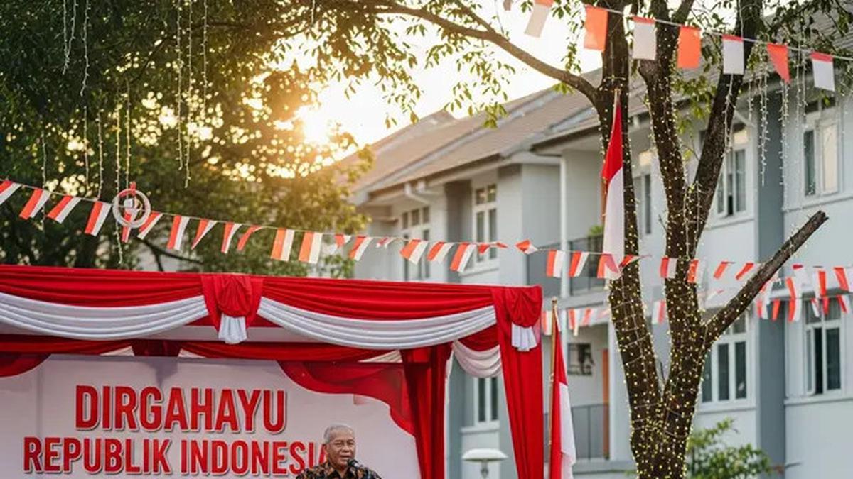 5 Contoh Kata Sambutan Kepala Lingkungan Perumahan 17 Agustus Singkat dan Penuh Makna