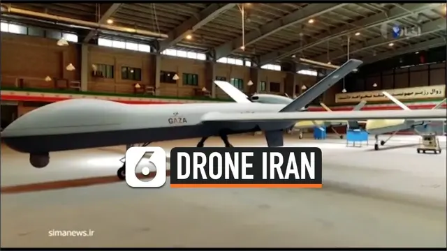 IRAN PAMERKAN DRONE TEMPUR, DINAMAKAN ‘GAZA’