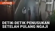 Tragis! Anak Perempuan Cimahi Ditusuk Saat Pulang Ngaji