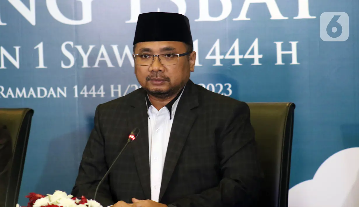 Penetapan Hari Raya Idul Fitri pada Sabtu, 22 April 2023 oleh pemerintah menjadikan waktu perayaan Idul Fitri di Indonesia kembali mengalami perbedaan. (Liputan6.com/Helmi Fithriansyah)