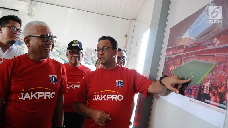 Anies Baswedan Kick Off Pembangunan Jakarta International Stadium
