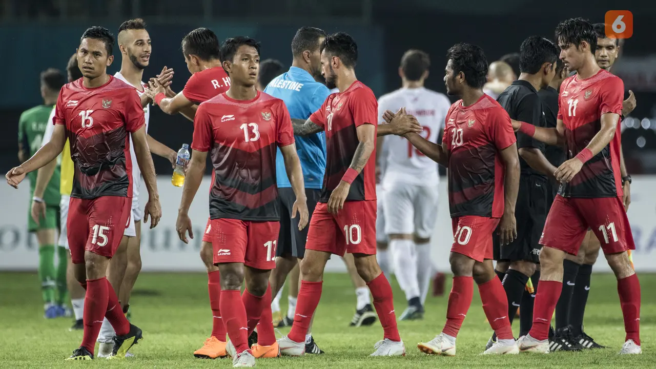 Sepak Bola : Indonesia Vs Palestina