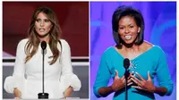 Melania Trump dan Michelle Obama, bagaimana bisa pidato keduanya mirip?