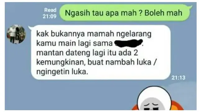 6 Chat Ibu Beri Nasihat ke Anak Ini Bikin Senyum Lebar
