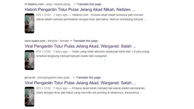 Gambar Tangkapan Layar Penelusuran Foto dengan Google Reverse Image.