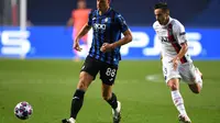 Mario Pasalic sempat membuat Atalanta unggul saat bertemu PSG di perempat final Liga Champions. (David Ramos / POOL / AFP)