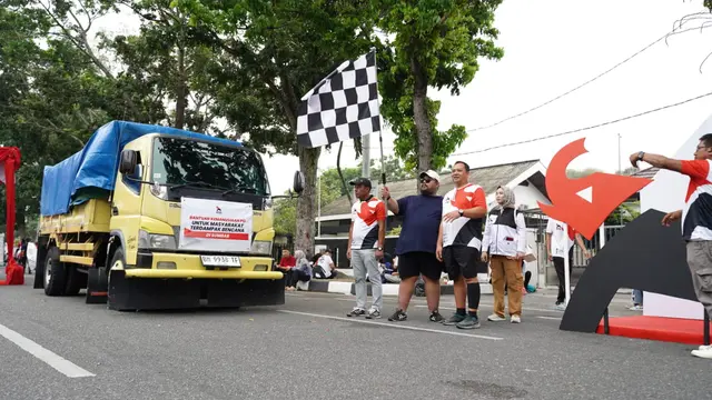 Partai Solidaritas Indonesia (PSI) Provinsi Riau menggelar aksi kemanusiaan untuk membantu korban banjir dan longsor yang melanda sejumlah wilayah di Sumatera Barat (Istimewa)