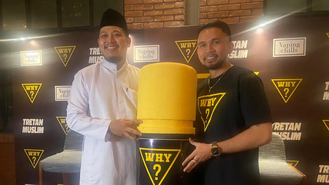 Tretan Muslim launching Liquid Vape