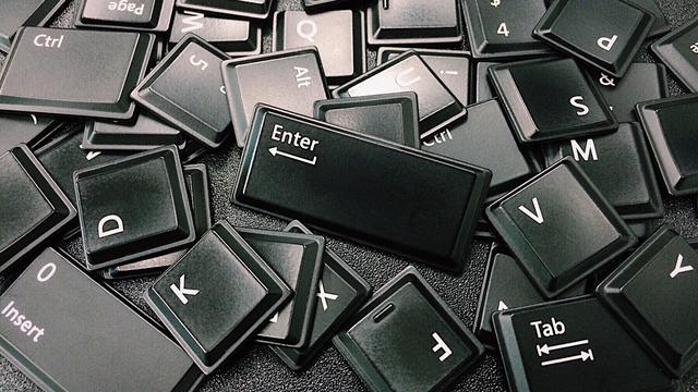 Ilustrasi Keyboard, Tombol Keyboard.