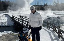 Nikmati Salju dan Keindahan Kawah Geyser, 5 Potret Nikita Willy Ajak Issa Liburan ke Taman Nasional Yellowstone