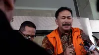 Raja Bonaran Situmean kembali di periksa oleh Komisi Pemberantasan Koorupsi (KPK), Jumat, (24/10). (Liputan6.com/Johan Tallo)
