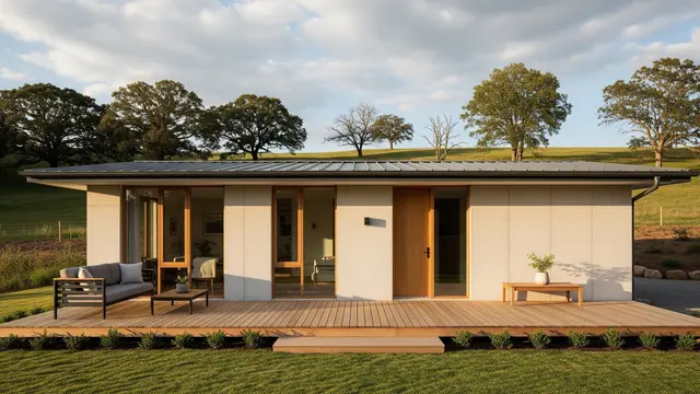 Model Rumah Minimalis Sederhana dengan Teras Memanjang Khas Rumah Desa (AI)
