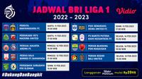 Siaran Langsung BRI Liga 1 Pekan Ini di Vidio : Persita Tangerang Vs Bhayangkara FC, Madura United Vs Persikabo 1973
