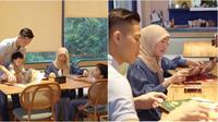 Potret Larissa Chou buka puasa bareng suami dan anak. (sumber: Instagram/larissachou)