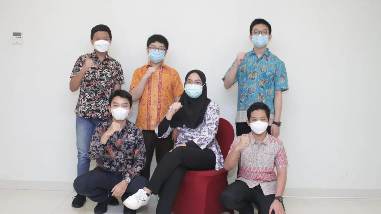 Indonesia mengirim 6 perwakilan di ajang IJSO 2021. (Istimewa)