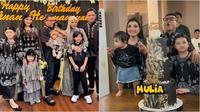 Momen ultah sekaligus iftar meriahkan pesta Anang Hermansyah ke-56. (sumber: TikTok/aureliehermansyahatta)