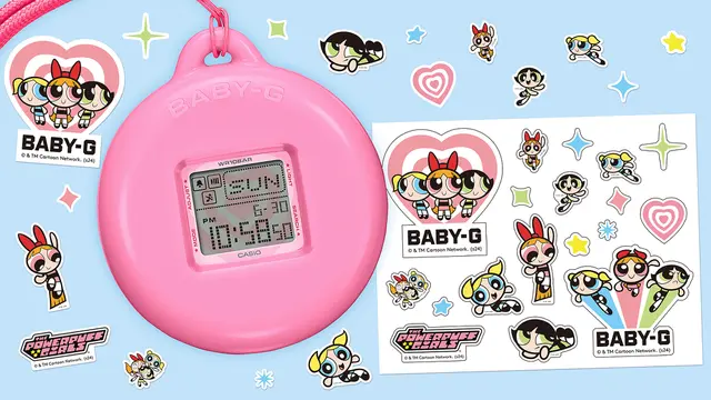 Casio Luncurkan Jam Tangan BABY-G x The Powerpuff Girls, Unik Bisa Dijadikan Aksesori Bag Charm
